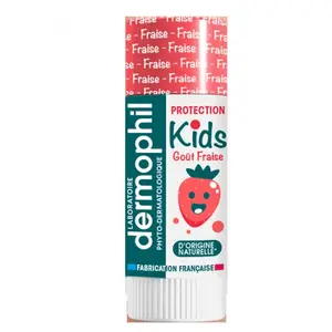 Comparateur de prix : Dermophil Indien Stick Dermo Kids Fraise 4g