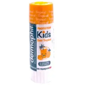 Comparateur de prix : Dermophil Stick à Lèvres Kids Tropical