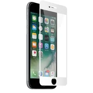 Novodio Total Cover 9H Glass Blanc - Vitre protection 3D intégrale iPh...