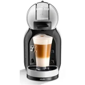 Comparateur de prix : Krups Cafetière à dosette YY3888FD Mini Me Dolce Gusto Gris artic