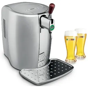 Comparateur de prix : KRUPS Machine à bière Beertender 5L + 2 verres Silver 70W