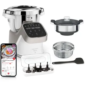 Comparateur de prix : Robot cuiseur MOULINEX companion pro + cuiseur vapeur YY5286FG
