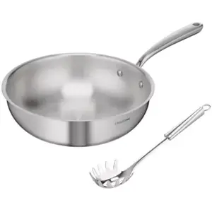 Wok LAGOSTINA Saltapasta Pasta Amore Mio 26 cm + Cuill pas cher