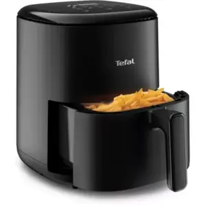 Comparateur de prix : Friteuse Sans Huile Easy Fry Compact 3 L Plastique Noir 23x32x29 Cm Tefal