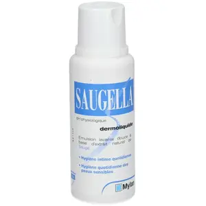 Saugella Dermoliquide Soin Lavant Intime et Corps 250ml pas cher