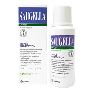 Comparateur de prix : Saugella Triple Protection Soin Lavant Intime Inconforts intimes - Flacon 250ml