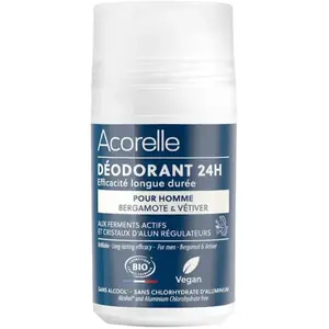 Acorelle Déodorant roll-on 24h pour hommes 50ml