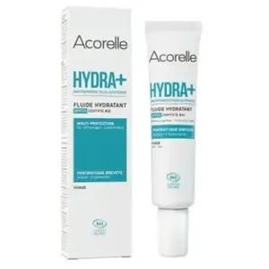 Acorelle Hydra+ Fluide Hydratant Visage SPF20 Bio 40ml pas cher