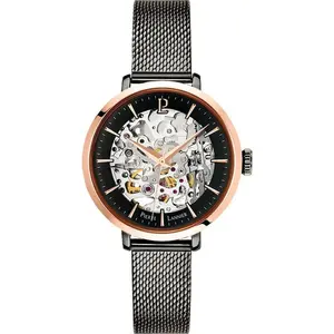 Comparateur de prix : Montre Pierre Lannier  Montre Femme AUTOMATIC Gris Acier milanais Gris