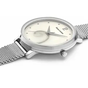 Montre Pierre Lannier  Montre Femme OCEAN Blanc Acier milanais Argenté pas cher