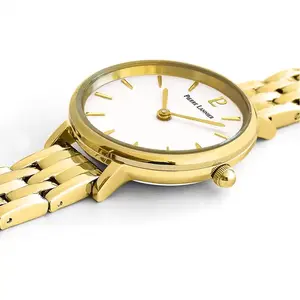 Montre Femme PIERRE LANNIER NOVA en Acier Jaune 230207 pas cher