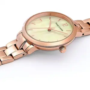 Montre femme Pierre Lannier Montres 029L998 - Bracelet Acier Doré rose pas cher