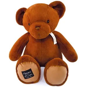 Peluche - HISTOIRE D'OURS - Le Nounours - Vanille - 75 cm - Marron