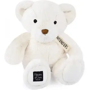 Histoire d'Ours Peluche le Nounours blanc (28 cm) pas cher