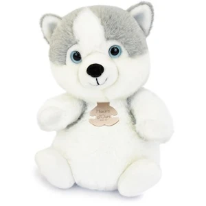 Histoire d'Ours Peluche Husky Les Doux Stretch (20 cm) pas cher