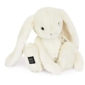 Comparateur de prix : Histoire d'Ours - Peluche lapin vanille 32 cm - DOUDOU ET COMPAGNIE