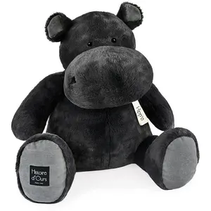 Peluche Hippo Histoire d'Ours - Gris Anthracite - 60/99 cmVendu paramazon