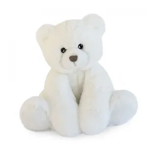 Histoire d'ours OURS OSCAR - ivoire 25 cm pas cher