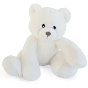 Animal en peluche Histoire d'Ours Oscar Blanc 35 cm pas cher