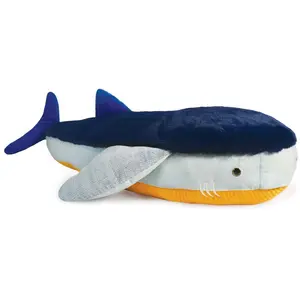 Peluche Requin bleu Trésors marins 80 cm - Histoire d'Ours pas cher