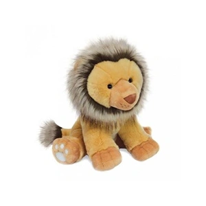 Animal en peluche Histoire d'Ours Lion 40 cm Marron pas cher