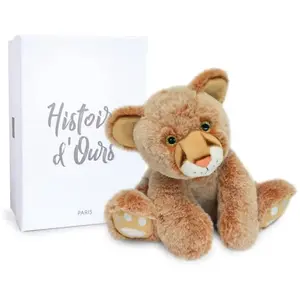 Animal en peluche Histoire d'Ours Bébé Lion 25 cm pas cher