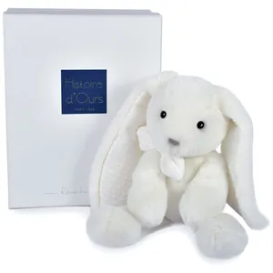 Histoire d'Ours Lapin Preppy Chic Blanc 40 Cm - Histoire D'ours