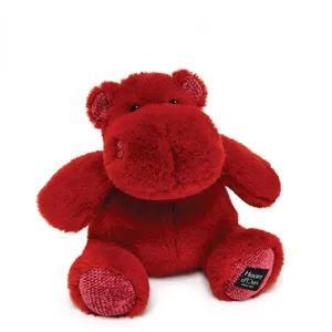 Peluche Histoire d'Ours Hip Kiss Rouge 25/34 cm HO3103 pas cher