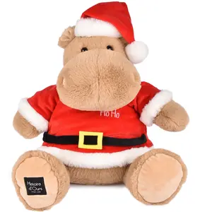Peluche Hippopotame KRIS HUG  pas cher