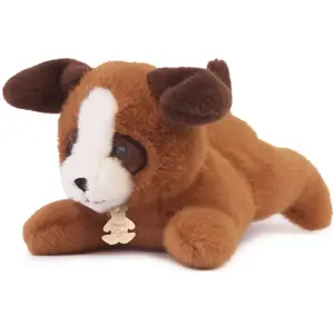 Peluche Chien marron 22 cm Histoire d'Ours