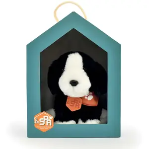 Peluche chien MM NOIR Histoire d'Ours pas cher