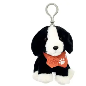 Porteclés bijou de sac chien NOIR Histoire d'Ours pas cher