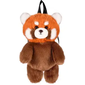 Sac à dos PODCOLL Panda roux pas cher