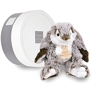 Comparateur de prix : Doudou et Compagnie Peluche Histoire d'Ours Lapin Marius Marron 18/24 cm HO2296
