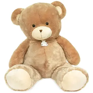 Histoire d'Ours - Peluche Ours Bellydou 110 cm - DOUDOU ET COMPAGNIE pas cher
