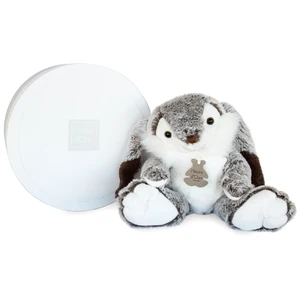Comparateur de prix : Doudou et Compagnie Histoire d'Ours - Les Z'Animoos Lapin Marius, Gris Taille 30 cm