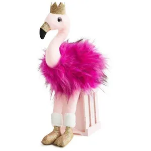 Peluche bébé Histoire d'Ours Flament Rose 45cm pas cher
