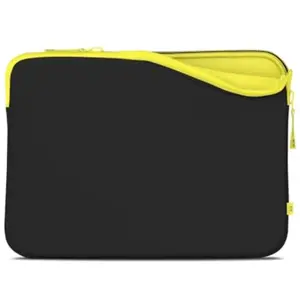 MW Housse MacBook Neo Basics ²Life Perfect Fit (Black/Lemon) pas cher