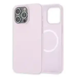 Coque en Silicone WeFix compatible MagSafe pour iPhone 16 Pro Max Lila