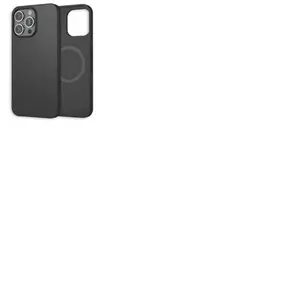 Coque en Silicone WeFix compatible MagSafe pour iPhone 16 Pro Max Noir