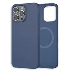 Coque en Silicone WeFix compatible MagSafe pour iPhone 16 Pro Max Bleu pas cher