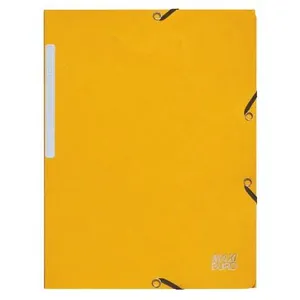 Non communiqué Chemise jaune à élastique format A4 - Maxiburo - Lot de 10 pas cher