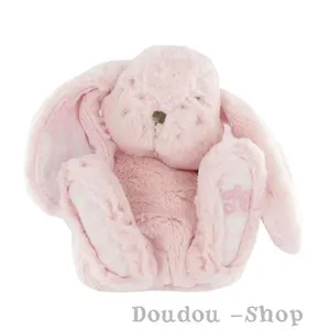 Non communiqué Peluche grand Lapin rose Tartine et Chocolat