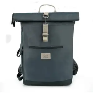 OUTLANDER Sac À Dos À Langer Roll-Top Gris Vert - Outlander