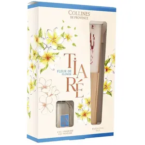 Collines de Provence Les Estivales Coffret Eau Fraîche Fleur de Tiaré ... pas cher