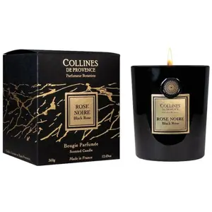 Collines de Provence Bougie Parfumée Rose Noire 360g pas cher