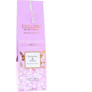 COLLINESPROVENCE COLLINES DE PROVENCE Bouquet parfumé patchouli tonka 100ml pas cher