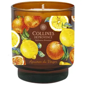 COLLINESPROVENCE collines de provence - Fraîcheur Végétale Agrumes du Verger Bougies 220 g unisex pas cher