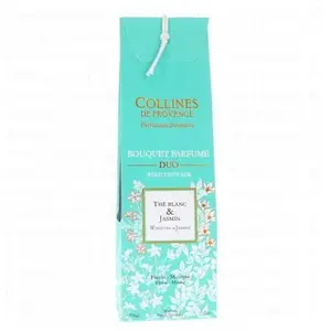 Comparateur de prix : COLLINESPROVENCE COLLINES DE PROVENCE Bouquet Parfumé Duo Thé Blanc & Jasmin 100ml