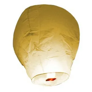 SKYLANTERN Lanterne volante blanche x 5 pas cher